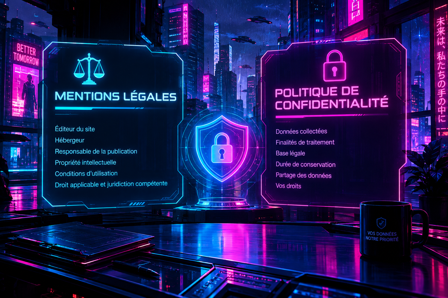 Mentions légales & Politique de confidentialité
